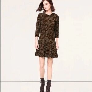 Loft cheetah print dress. Very comfortable and flattering